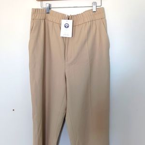 & other stories, wool high waisted pant